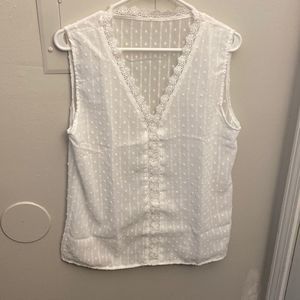Amazon sheer lace tank top